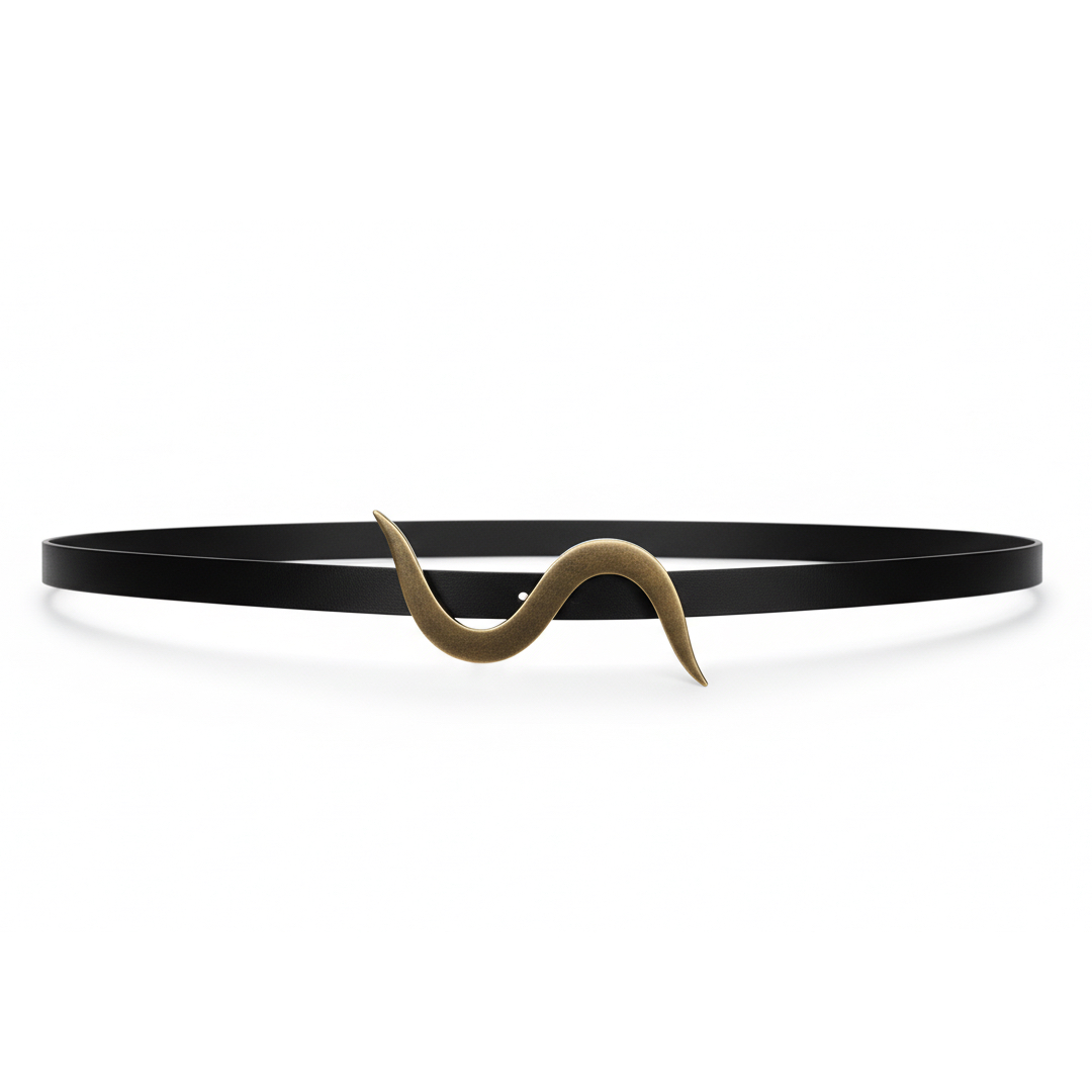 The SANCH belt and signature sculpted buckle