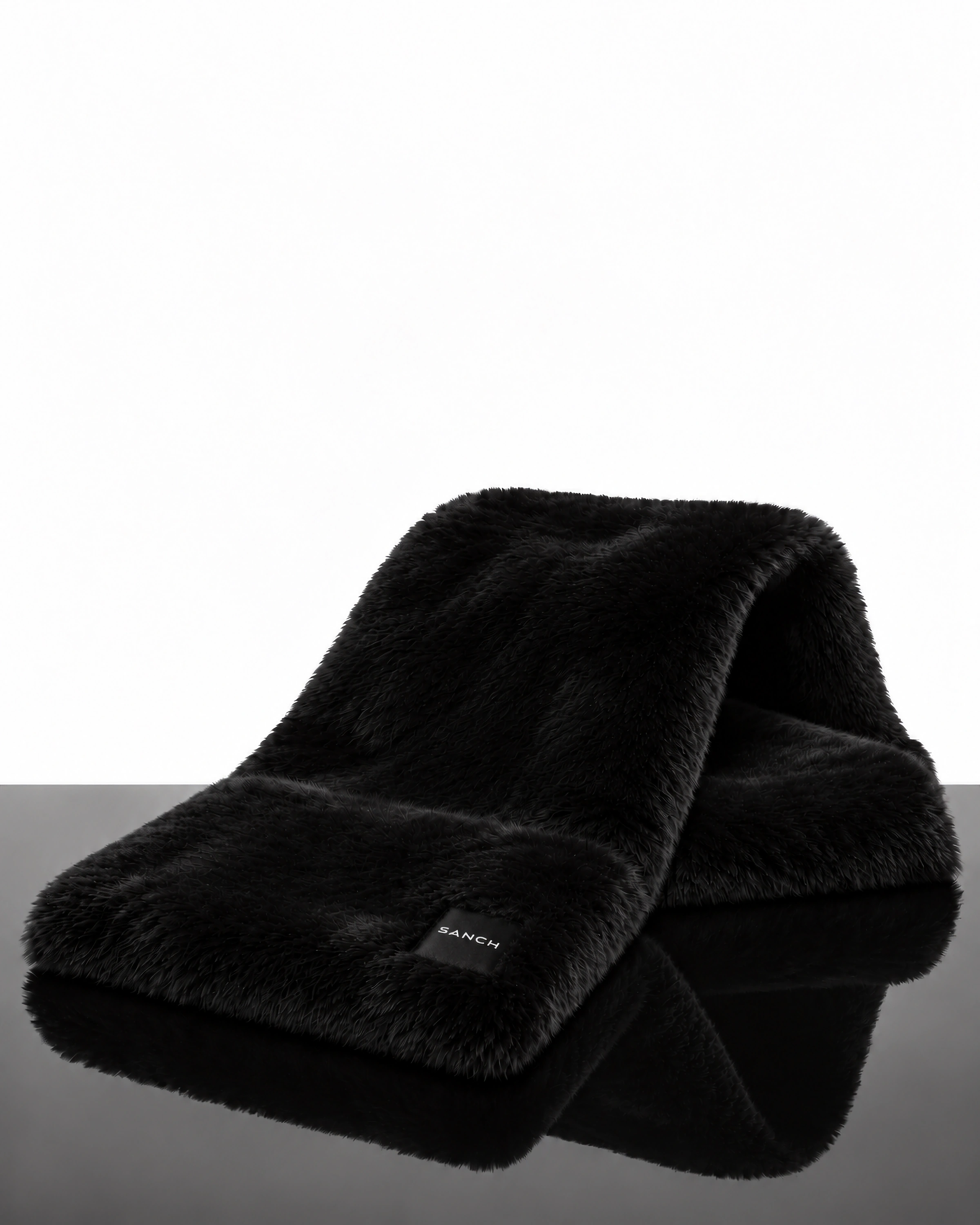 Velour Fur Scarf